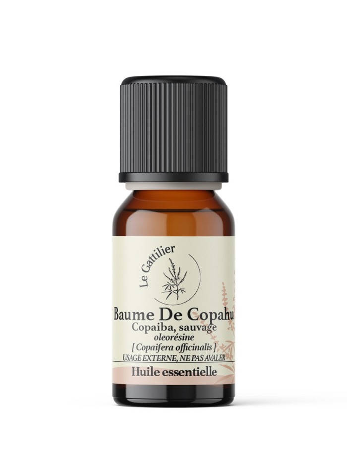 BAUME DE COPAHU, HUILE ESSENTIELLE EXTRAITE DE L'OLEORESINE BRUTE (Origine Brésil)